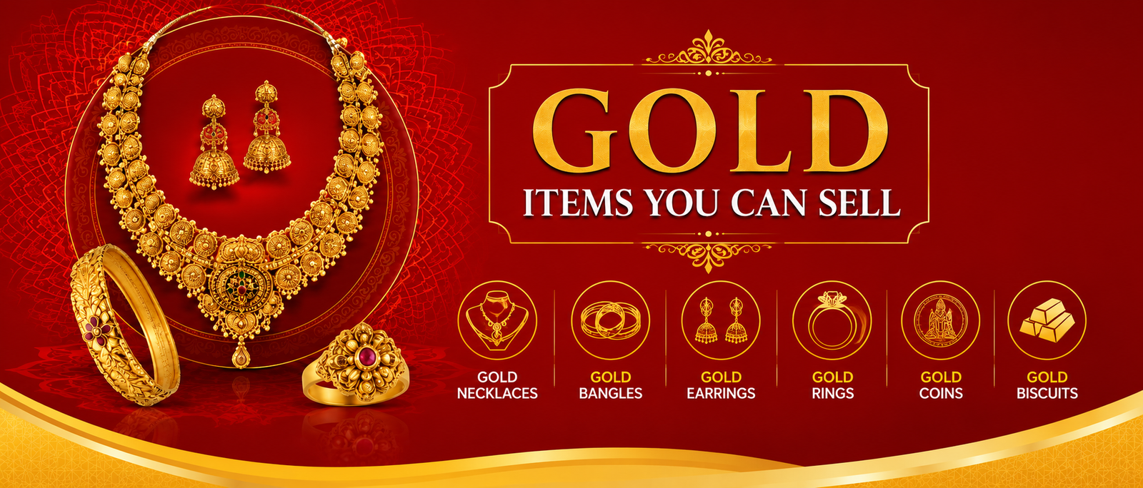 Gold Banner